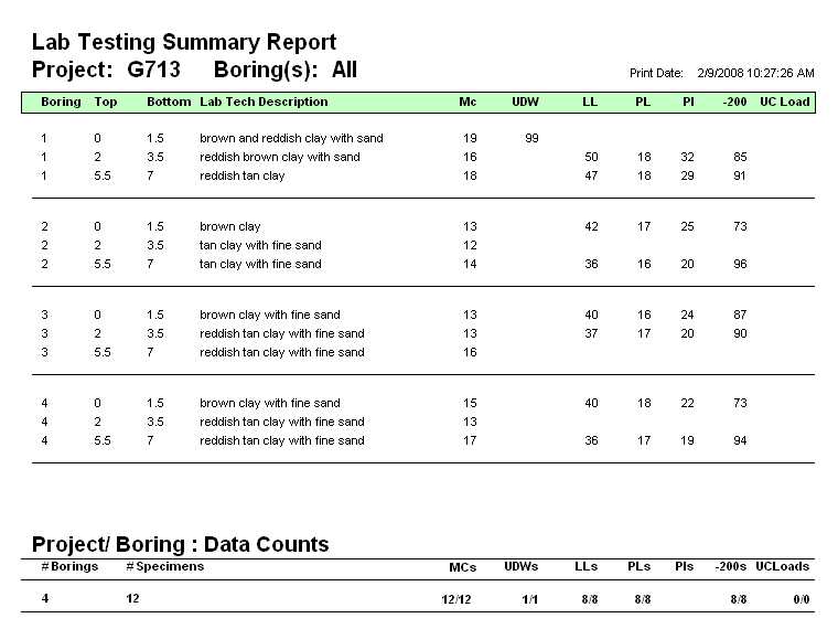 Summary Report